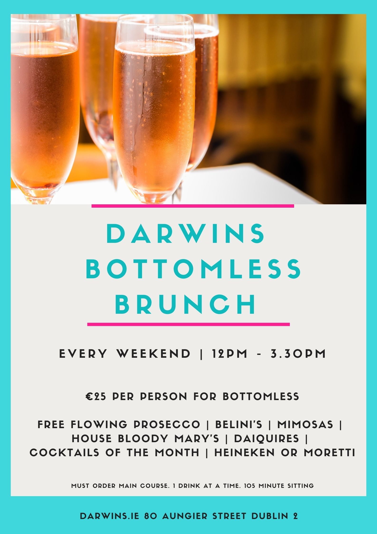 DARWINS IS NOW OPEN FOR